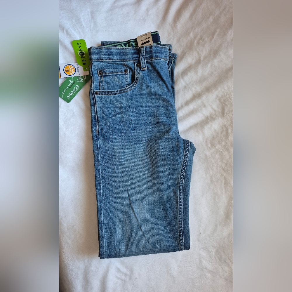 Levi's 511 Slim Stretch For Juniors Jeans Size 18 Regular W29 X L31 - Picture 3 of 11